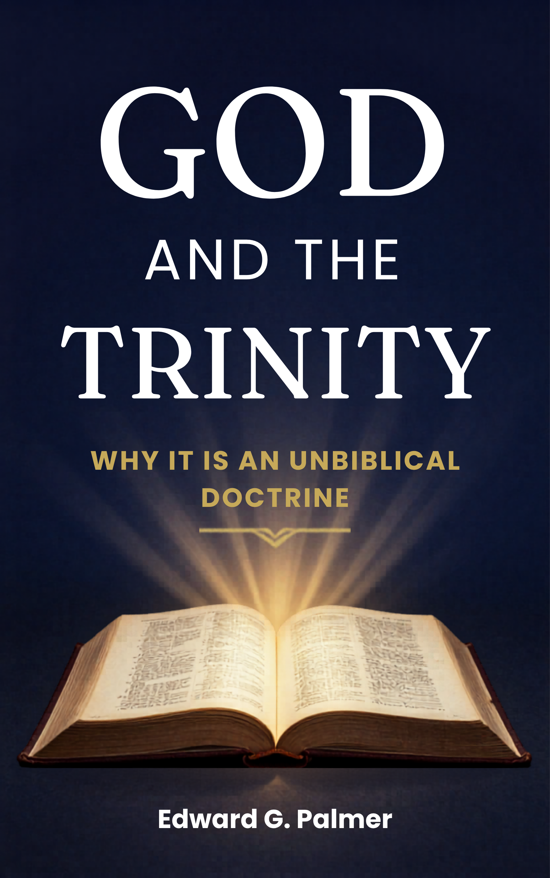 cover image of God and the Trinity book